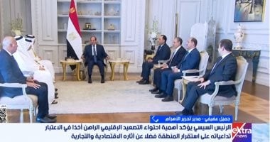 لقاء السيسي ورئيس وزراء قطر يعزز الشراكة الخليجية المصرية