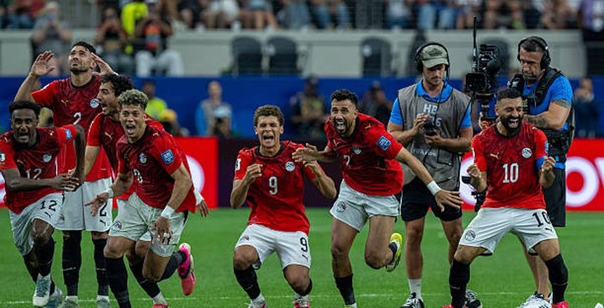منتخب مصر يتقدم على الأرجنتين بهدف ياسر إبراهيم في شوط أول تاريخي